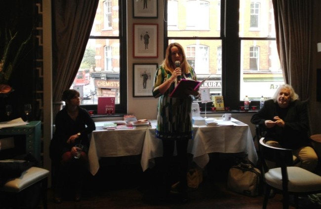 Helen Literally PR event helping Authors held in Chelsea London