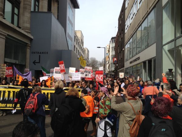 Million Women Rise March london 2017