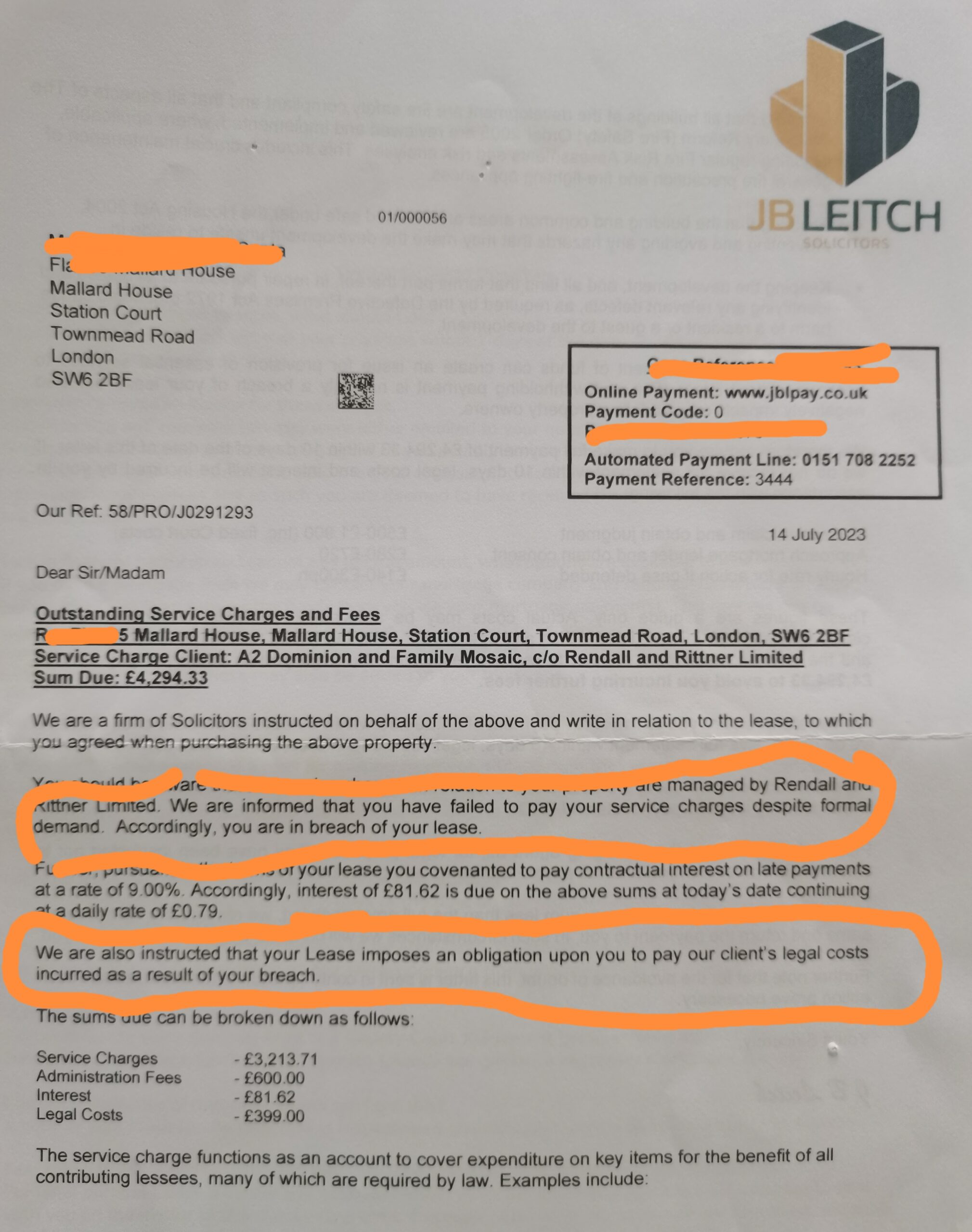 Is JB Leitch Solicitors Harassing Tenants – Journalism News Network